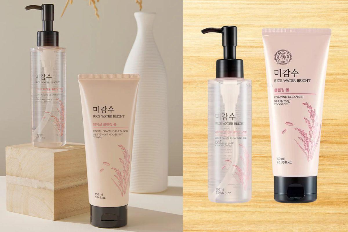 THE FACE SHOP Rice Water Bright Light Cleansing Oil: The  K-Beauty Game Changer