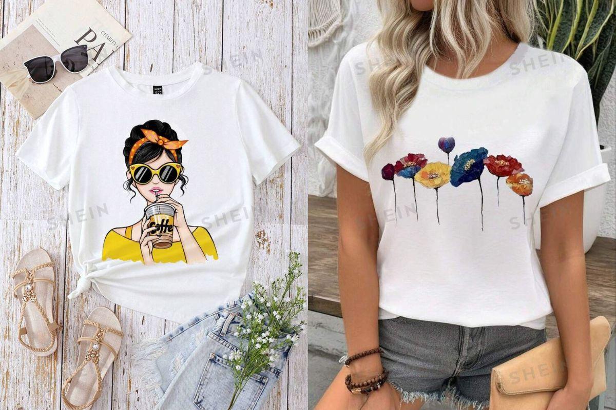 SHEIN LUNE Casual Short Sleeve T-Shirt: Your Go-To Essential