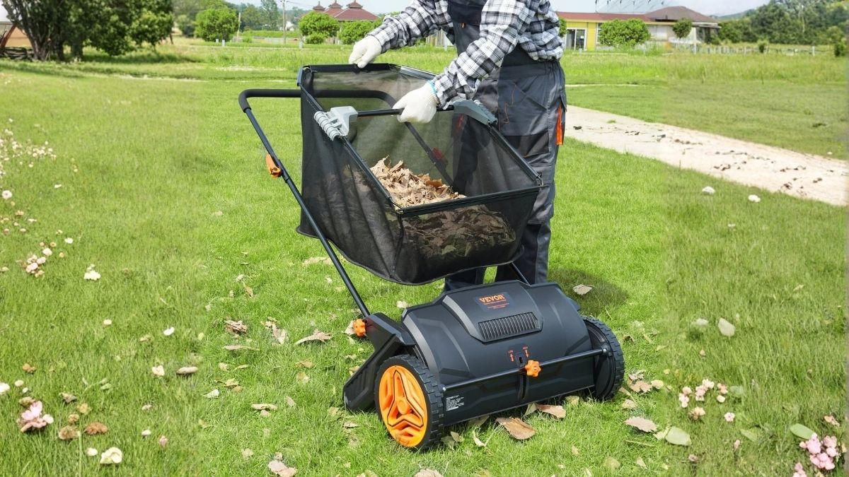 Vevor Push Lawn Sweeper