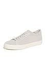 Vince Men's Fulton Knit Sneakers, Horchata, Off White, Grey, 8 Medium US