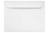 LUXPaper Booklet Envelopes | 7" x 10" | Bright White | 24lb. Text | 50 Qty