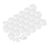 Power Gear 51175 Plastic Outlet Covers, 30 Pack, Clear