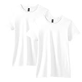 Gildan Women's Softstyle Cotton T-Shirt, Style G64000L, Multipack, White (2-Pack), Large