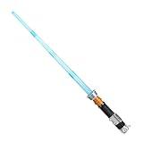 Star Wars OBI-Wan Kenobi Official Halloween Costume Accessory - Light Up Retractable Plastic Saber