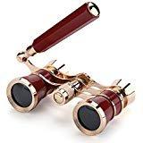 AiScrofa Opera Glasses Binoculars 3X25,Mini Binocular Compact Lightweight,with Chain for Adults Kids Women in Musical Concert