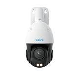 REOLINK RLC-823S2, Smart 4K/8MP UHD PTZ Dome Security Camera with Cutting-Edge 16X 3D Optical Zoom, Spotlights Color Night Vision, Person/Vehicle/Animal Detection, Two-Way Talk, 24/7 Recording