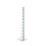 Freestanding Sapiens Original Bookcase Made in Italy H152cm White