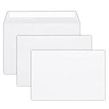 6x9 Booklet Envelopes - 250 pack - Mailing Envelopes Self Seal - White Letter Envelopes with Peel & Seal Closure - Open-Side 6x9 Envelopes - 28 lb Paper - Plain Envelopes for Business and Personal Use