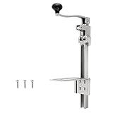 IRONWALLS Commercial Can Opener for Restaurant, 19”/48cm Heavy Duty Table Mount Manual Can Opener for Cans Up to 13” Tall, 1 Metal Professional Can Opener with Plated Steel Base for Hotel, Food Store