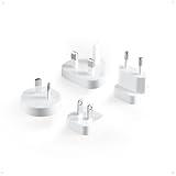 Innergie World Travel Plug Kit (US, UK, EU, AU plugs) Universal plugs for Innergie One For All USB-C Power Adapters (C6 Single, 60C INTL, C6 Duo INTL, 45H, and other Single/Intl ver)-Delta Electronics