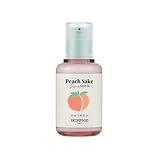 SKINFOOD Peach Sake Pore Serum - Pore Minimizer & Sebum Control - Skin Smoothing Facial Serum for Oily Skin - Pore Refining Serum & Pore Tightening - Acne Reducer & Minimizing Serum - 55ml (1.85 oz)