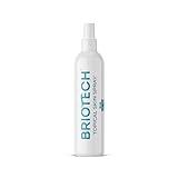 BRIOTECH Topical Skin Spray, Hypochlorous Acid Spray for Body & Face, Eyelid Cleanser, HOCl Facial Mist, Support Against Irritation, Calm Redness, Soothe Foot & Scalp, Packaging May Vary, 4 oz, 1 ct