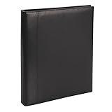 Office Depot® Brand Premium Leatherette Presentation Binder, 1" Rings, Black