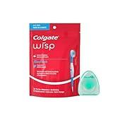 PURE HOMEMAKER Colgate Wisps - Disposable toothbrushes with Toothpaste Each Pack has 24 and one Pack of Dental Floss (1pack)