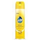 Pledge Expert Care Wood Polish Spray, Shines and Protects, Removes Fingerprints, Lemon, 9.7 oz (Pack of 1)