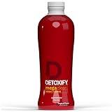 Detoxify – Mega Clean Herbal Detox Cleanse Drink – Full body cleanse detox for women and men - Same day results - Plus sticker