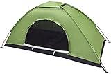 Sutekus Tent Camouflage Patterns Camping Tent Backpacking Tent for Camping Hiking 【Outdoor Equipment】 (Single - Green)