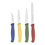 HENCKELS J.A International Accessories Paring Knife Set, 4-piece, Multicolor