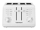 Cuisinart CPT-142P1 4-Slice Compact Plastic Toaster, White