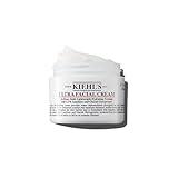 Kiehl's Ultra Facial Cream, with 4.5% Squalane to Strengthen Skin's Moisture Barrier, Skin Feels Softer and Smoother, Long-Lasting Hydration, Easy and Fast-Absorbing, All Skin Types - 1.7 fl oz