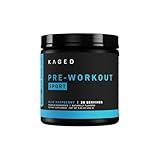 Kaged Athletic Sport Pre Workout Powder | Blue Razz | Energy Supplement for Endurance | Cardio, Weightlifting Sports Drink | 20 Servings