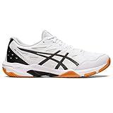 ASICS Men's Gel-Rocket 11 Volleyball Shoes, 9, White/Pure Silver