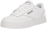 Reebok Women's Court Advance Bold Sneaker, Footwear White/Footwear White/Core Black, 8