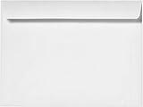 LUXPaper 9 x 12 Booklet Envelopes | Bright White | 28lb. Text | 50 Qty