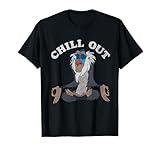 Disney Lion King Rafiki Chill Out Meditation Graphic T-Shirt