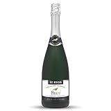 ST. REGIS Non-Alc Brut Champagne 25.4 Fl Oz (1 Pack) - Low Calorie & Low Sugar - Golden Yellow Fruity and Citrus Rich Flavor from North of Spain Vineyards