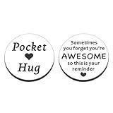 2024 Top Gifts for College Students Inspirational Pocket Hug Token for Girls Boys Back to School Gift Top College Student Gifts Off To College Gifts for Her Him College Bound Going to College Gifts