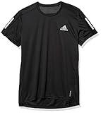 adidas Men's Own The Run Tee, Black, Medium