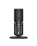 SENNHEISER Professional Profile - USB Cardioid Condenser Microphone & Table Stand, 1.2 m USB-C Cable - Mute Button, Built-in Headphone Jack, Gain, Mix & Volume Control, for PC & Mac,Black