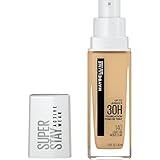 Maybelline Super Stay Full Coverage Liquid Foundation Active Wear Makeup, Up to 30Hr Wear, Transfer, Sweat & Water Resistant, Matte Finish, Light Tan, 1 Count