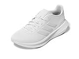 adidas Women's Run Falcon 3.0 Sneaker, White/White/Black, 10