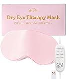 Heated Eye Mask for Dry Eye Relief - Stye Eye Treatment, Sinus Eyemask, Electric Eye Mask for Dry Eyes Moist Heat, Dry Eye Masks with Moist Heat Warming Compress Eye Mask - Warm Compress - DiviniTi