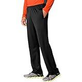 Hanes mens Sport X-temp Performance Training With Pockets Pants, Black, Large US