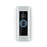 Certified Refurbished Ring Video Doorbell Pro, with HD Video, Motion Activated Alerts, Easy Installation (existing doorbell wiring required)