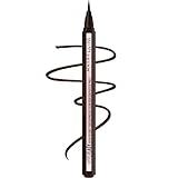 MAYBELLINE New York Hyper Easy Liquid Pen No-Skip Waterproof Eyeliner, Satin Finish, Pitch Brown