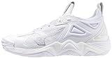 Mizuno Wave Momentum 3 Men's Volleyball Shoe, White-Silver, 10.5