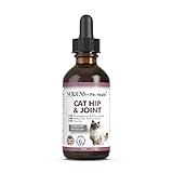 NODENS CAT Hip and Joint Glucosamine for Cats with Chondroitin and Opti-MSM® Hyaluronic Acid for Improved Joint Flexibility and Pain Relief from Inflammation and Cat Arthritis 2 floz