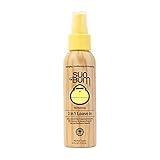 Sun Bum Revitalizing 3 in 1 Leave-In Conditioner Spray Detangler | Anti Frizz , Paraben and Gluten Free, Vegan, and Color Safe with UV Protection | 4 oz