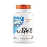 Doctor's Best Digestive Enzymes Non-GMO Vegetarian Gluten Free, 90 Veggie Caps