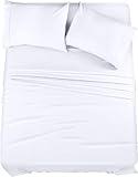 Utopia Bedding Queen Bed Sheets Set - Bulk Pack of 10 Sheet Sets - Perfect for Spa, Hotel, & Guest Bedroom - Brushed Microfiber - Shrinkage and Fade Resistant - Easy Care (White)