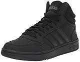 adidas Men's Hoops 3.0 Mid Black/Black/Grey 10.5