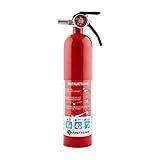 First Alert HOME1 Rechargeable Standard Home Fire Extinguisher UL Rated 1-A:10-B:C, Red