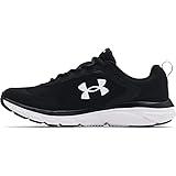 Under Armour Men's Charged Assert 9, Black (001)/White, 9.5 X-Wide US