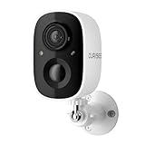 CURISEE Outdoor Security Camera Wireless 2K Camera for Home Security Wireless Outdoor Battery Security Cameras 2.4GHz WiFi Smart Motion Detection,Color Night Vision,Waterproof, Cloud/SD Storage