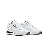 Reebok Unisex Classic Leather Sneaker, Footwear White/Black/Footwear White, 10 US Men