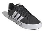 adidas Men's Daily 4.0 Sneaker, Black/White/Black, 13